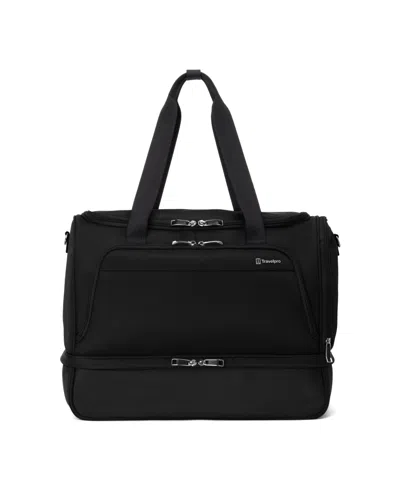 Travelpro Walkabout 7 Drop Bottom Duffel In Black