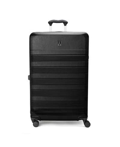 Travelpro Walkabout 7 Large Check-in Expandable Hardside Spinner In Black