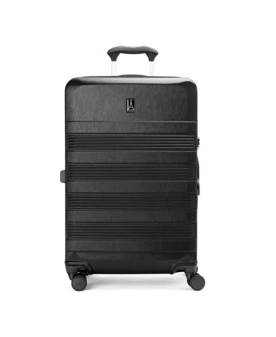 Travelpro Walkabout 7 Medium Check-in Expandable Hardside Spinner In Black