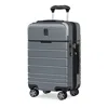 Travelpro X Travel + Leisurecarry-on Expandable Spinner Suitcase In Whistler Gray