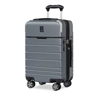 Travelpro X Travel + Leisurecarry-on Expandable Spinner Suitcase In Whistler Gray