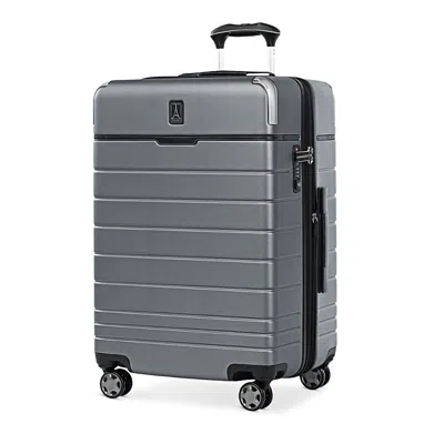 Travelpro X Travel + Leisuremedium Check-in Expandable Spinner Suitcase In Whistler Gray