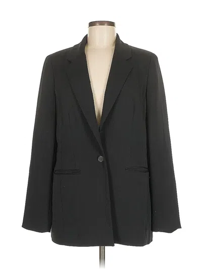 Pre-owned Travelsmith Blazer Jacket In Black