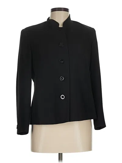 Pre-owned Travelsmith Blazer Jacket In Black