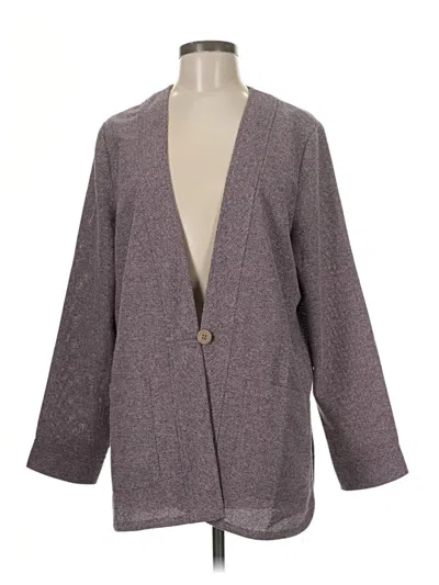 Pre-owned Travelsmith Blazer Jacket In Gray