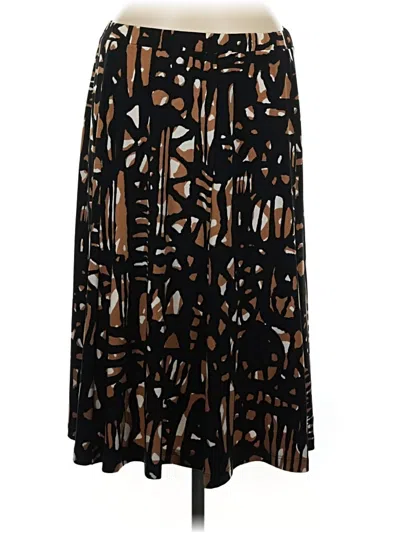 Pre-owned Travelsmith Casual Skirt In Black