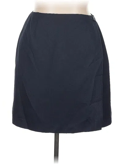 Pre-owned Travelsmith Casual Skirt In Blue