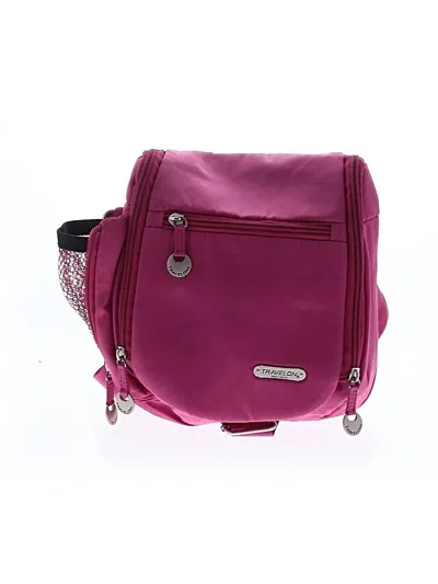 Pre-owned Travelsmith Crossbody Bag In Pink