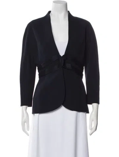 Pre-owned Travilla Blazer In Blue