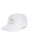 Travis Mathew B-bahamas Baseball Cap In White