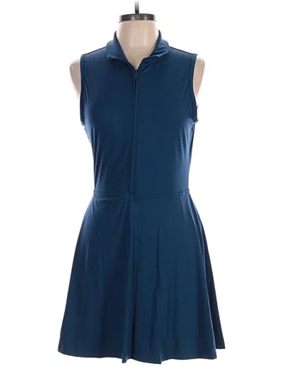 Pre-owned Travis Mathew Casual Dress In Blue