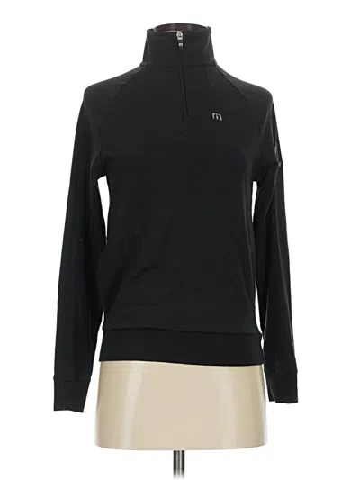 Pre-owned Travis Mathew Fleece Jacket In Black