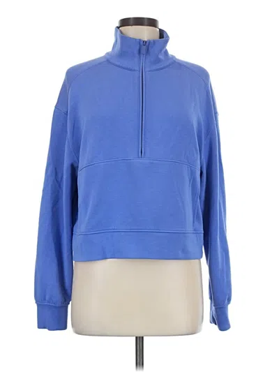Pre-owned Travis Mathew Fleece Jacket In Blue