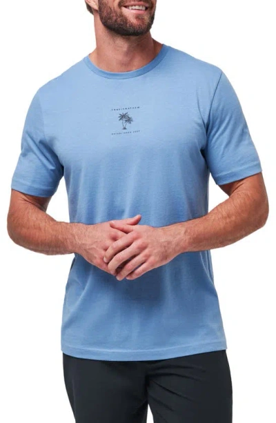 Travis Mathew Pacific Getaway Cotton Graphic T-shirt In Quiet Harbor