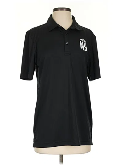 Travis Mathew Short Sleeve Polo Shirt In Black
