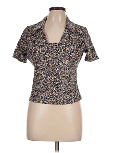 Pre-owned Travis Mathew Short Sleeve Polo Shirt In Brown