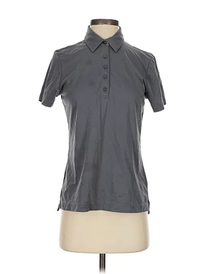 Pre-owned Travis Mathew Short Sleeve Polo Shirt In Gray