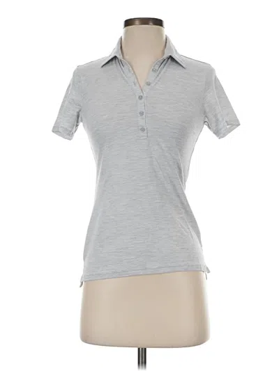 Pre-owned Travis Mathew Short Sleeve Polo Shirt In Gray