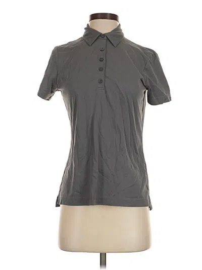 Pre-owned Travis Mathew Short Sleeve Polo Shirt In Gray