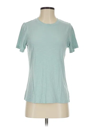 Pre-owned Travis Mathew Short Sleeve T-shirt In Teal