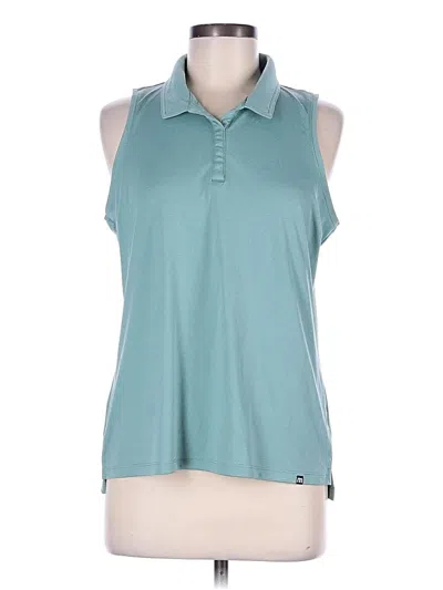 Pre-owned Travis Mathew Sleeveless T-shirt In Green