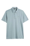 Travis Mathew The Heater Solid Short Sleeve Performance Polo In Arona