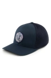 Travis Mathew The Patch Floral Baseball Cap In Blue