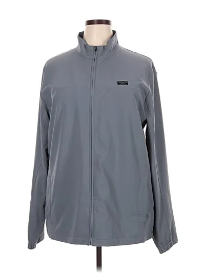 Pre-owned Travis Mathew Track Jacket In Gray