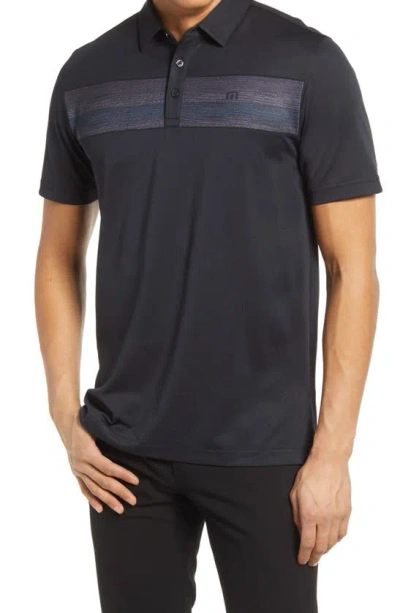 Travis Mathew Travismathew Ante Up Polo In Black