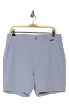 Travis Mathew Beck Shorts In Silver Bullet