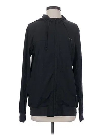 Pre-owned Travis Mathew Zip Up Hoodie In Black