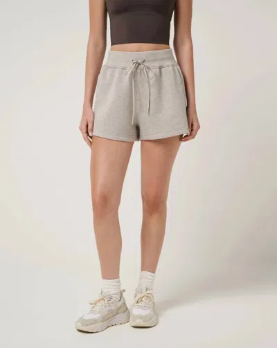 Travis Matthew Cloudscape Short In Heather Savannah Tan In Gray