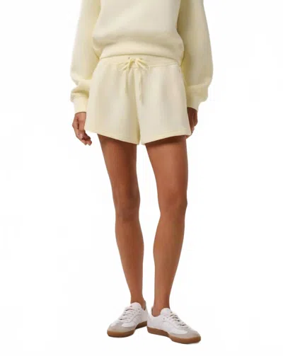 Travis Matthew Cloudscape Short In Pear Sorbet In Yellow