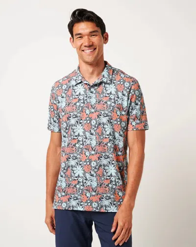 Travis Matthew Featherweight Sands Polo In Heather Medium Grey In Multi