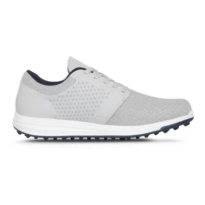 Travis Matthew Men's Cuater The Moneymaker Golf Cleat Sneaker In Heather Microchip/mood Indigo In Multi