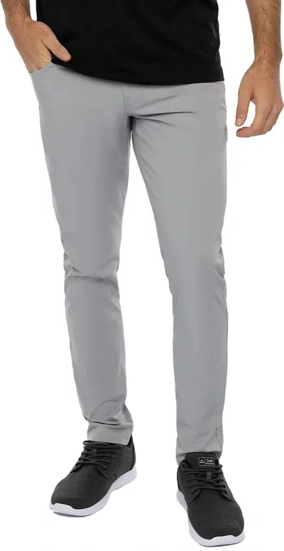Travis Matthew Men's Trevino 5-pocket Golf Pants In Grey