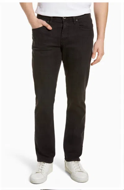 Travis Matthew The Standard Regular Fit Straight Leg Jeans In Indigo In Transparent
