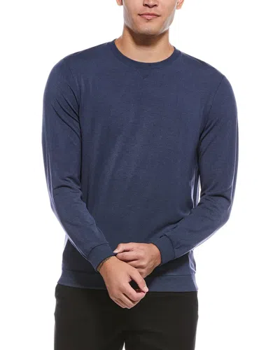 Travis Matthew Travismathew Amenities Crewneck Sweatshirt In Blue