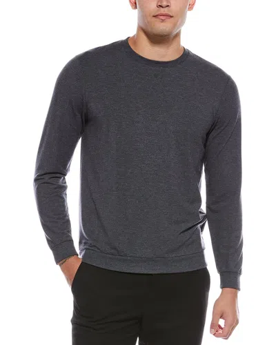 Travis Matthew Travismathew Amenities Crewneck Sweatshirt In Gray