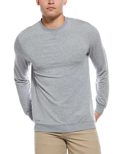 Travis Matthew Travismathew Amenities Crewneck Sweatshirt In Gray