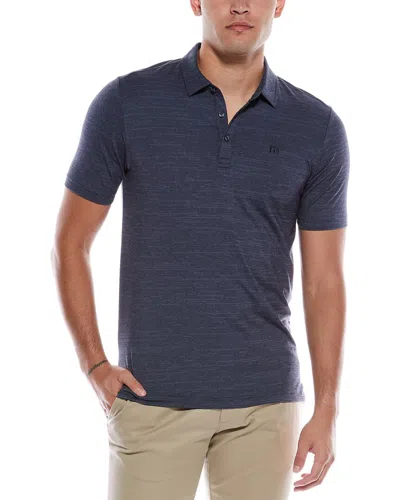 Travis Matthew Travismathew The Heater Polo Shirt In Blue