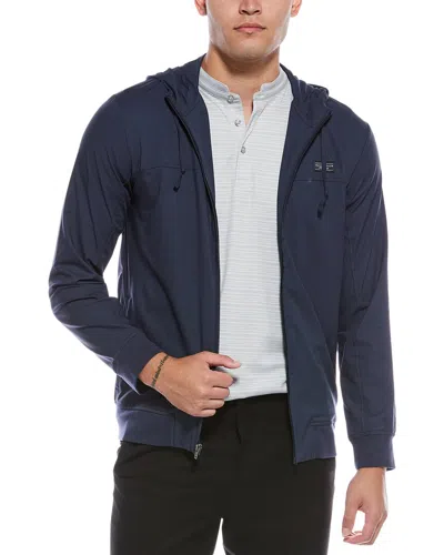 Travis Matthew Travismathew Wanderlust Hoodie In Blue