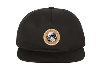 Pre-owned Travis Scott Around The World Hat In Black