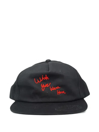 Travis Scott Astroworld Wish You Were Here Cap In Black