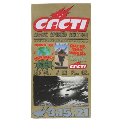 Pre-owned Travis Scott Cacti Down To Earth Towel
