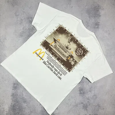 Pre-owned Travis Scott Cactus Jack By  Mcdonalds Tee In White