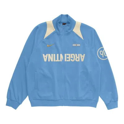Travis Scott Cactus Jack By  X Nike Argentina Total 90 Anthem Jacket 'blue'