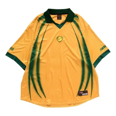 Travis Scott Cactus Jack By  X Nike Brasil Total 90 Retro Jersey 'yellow'
