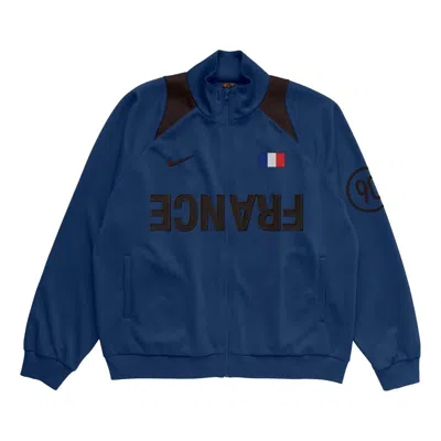 Travis Scott Cactus Jack By  X Nike France Total 90 Anthem Jacket 'blue'