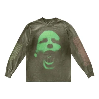 Travis Scott Cactus Jack By  X Nike T-rexx Logo Long-sleeve T-shirt 'green'